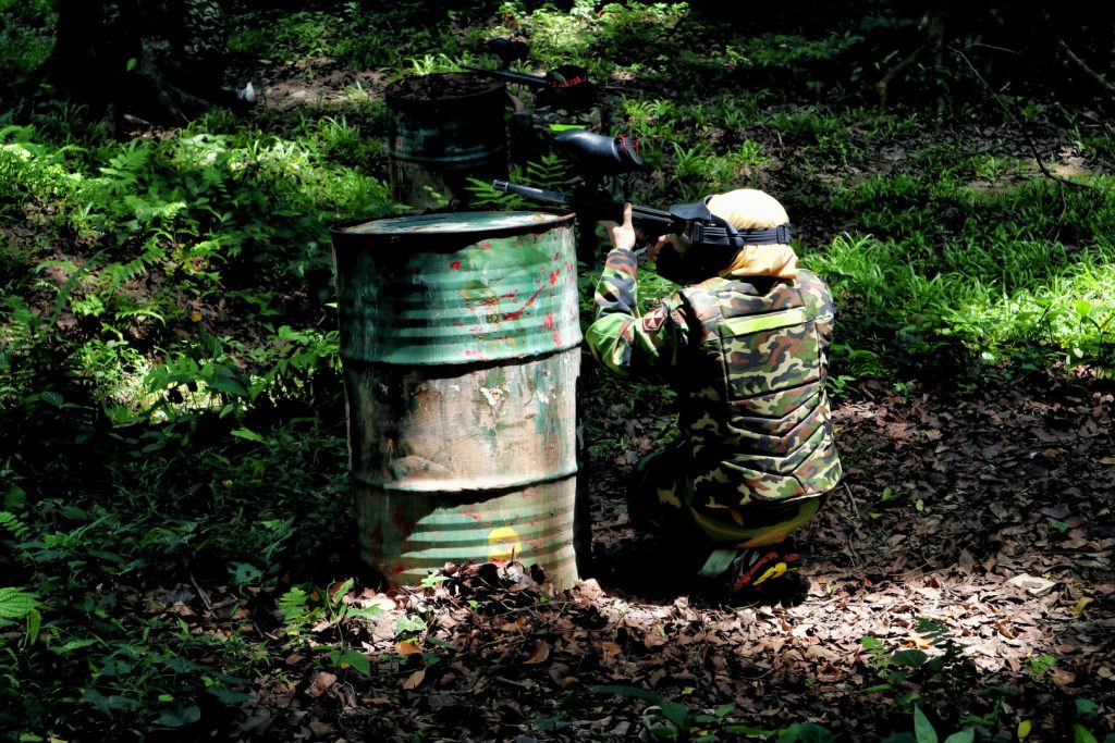 Rafting Cisadane - Paintball